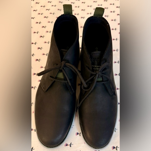 Cole Haan Black Chukka Boots for Men